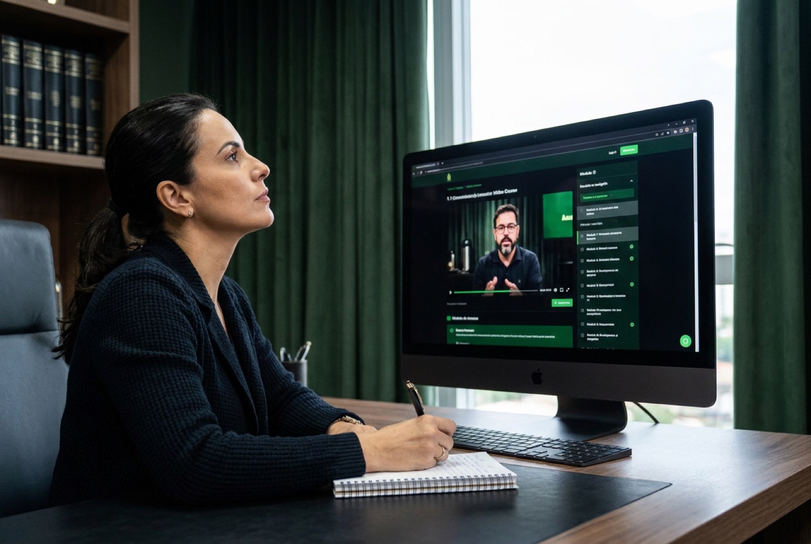 Área de membros da formação online da Capital Upgrade