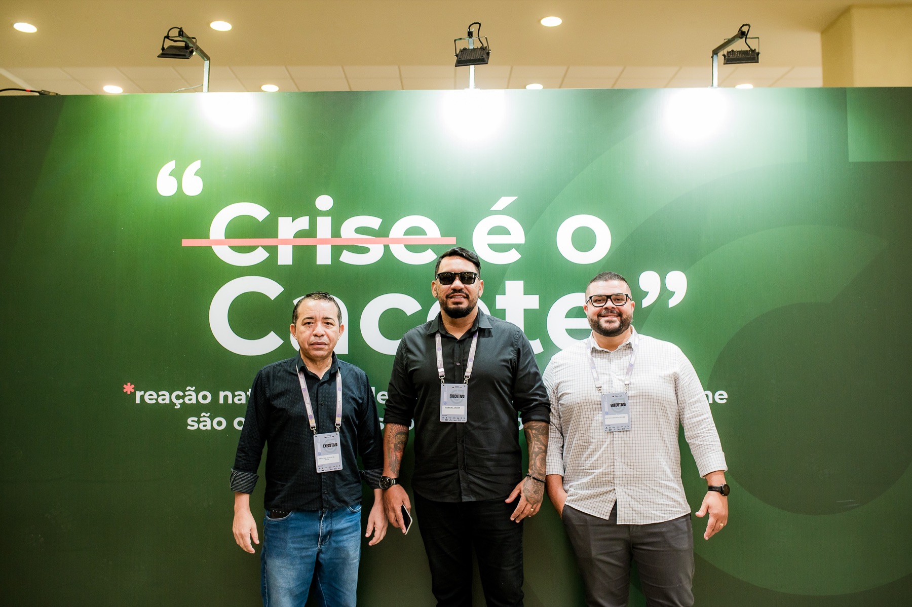 Raduán Melo no palco